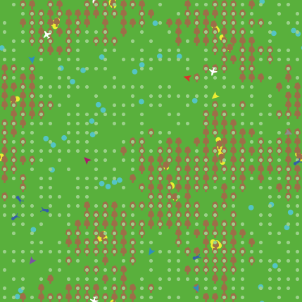 Simulacion CV Bacterias mangles pastos marinos camarones cangrejos garzas preview image